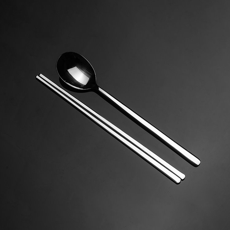 어린이 민자 스텐 수저 숟가락 젓가락 리뷰 이미지 1
