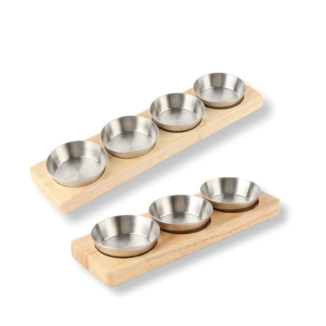 스텐 소스볼 소스볼받침 우드 받침 소스 그릇 양념종지 종지 찬기 G-0140 G-0120 DS-7975 앞스웨어18-10 DS 4585 DS 2585 리뷰 이미지 1
