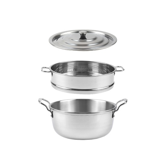 [킹센스] 삼중 통3중 통삼중 인덕션 2단 찜기 찜솥 찜통 만두찜기 리뷰 이미지 1