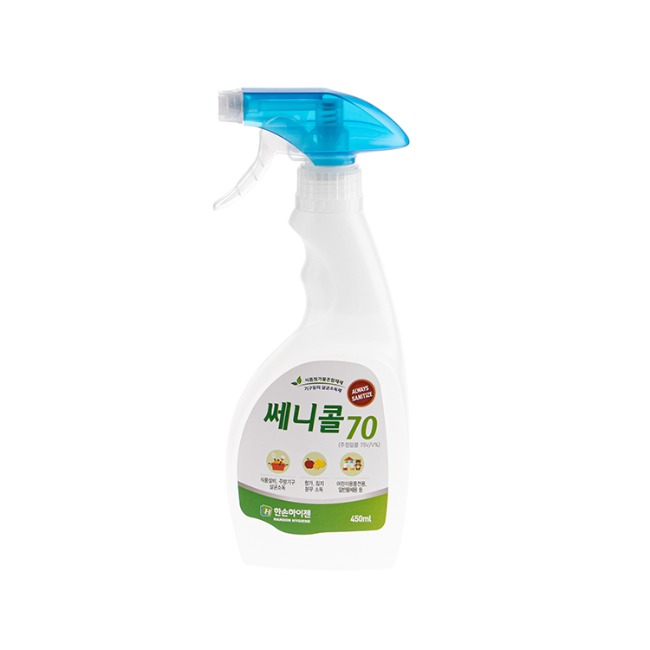 쎄니콜70 분무기형 450ml(10개 1박스) 리뷰 이미지 1
