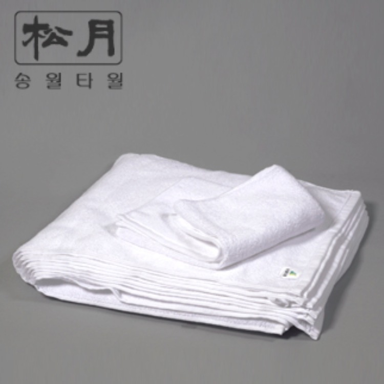 [송월]백색수건/타월/타올(750x340mm/75g)/10장묶음,행주 리뷰 이미지 1
