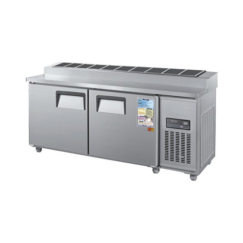 김밥 테이블 냉장고 1800 디지털 직접 냉각 냉장 380L 올 스텐 리뷰 이미지 1