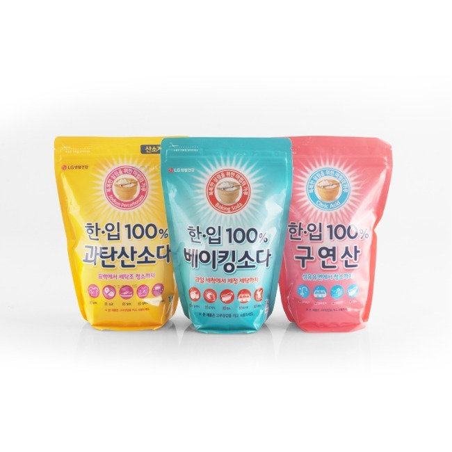 [LG생활건강]한·입100% 베이킹소다/구연산/과탄산소다 리뷰 이미지 1