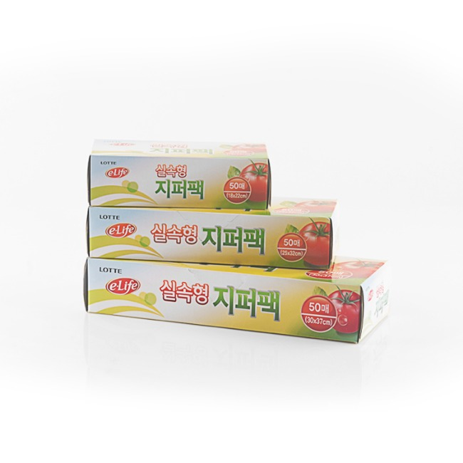 [LOTTE]롯데 실속형 지퍼팩(소/중/대) 리뷰 이미지 1