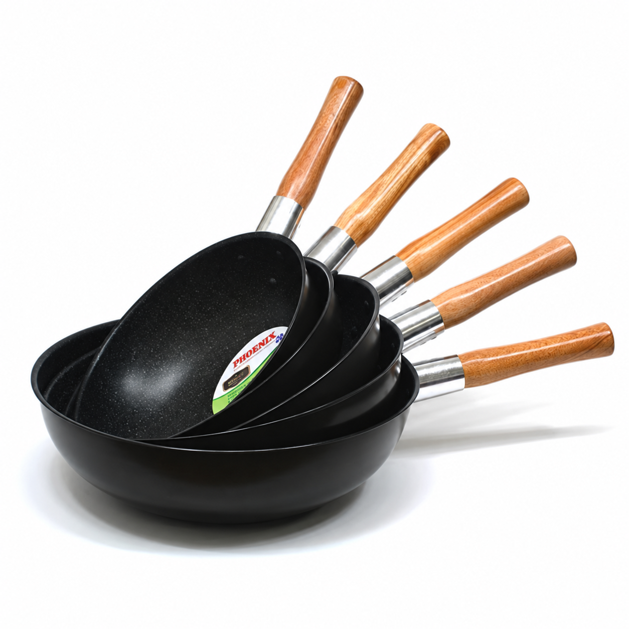 금호 코팅 자루중국팬 (28cm~42cm까지)/중국팬/북경팬/볶음팬/자루팬/궁중팬 리뷰 이미지 1