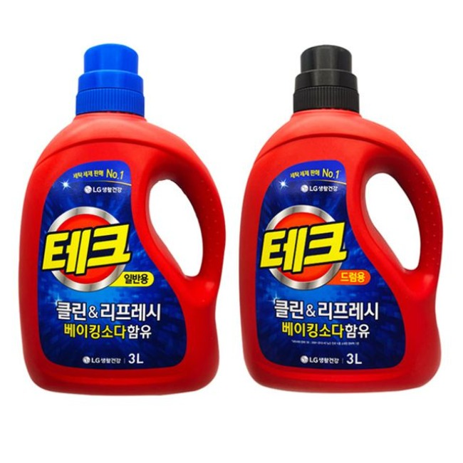 LG테크드럼 천연베이킹소다(드럼용/일반용 3L)/세탁세제 리뷰 이미지 1