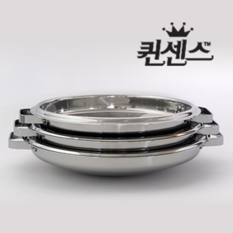 세신 퀸센스 빅스타 부대전골냄비/통3중 부대냄비/스텐냄비/28/30/32cm 리뷰 이미지 1