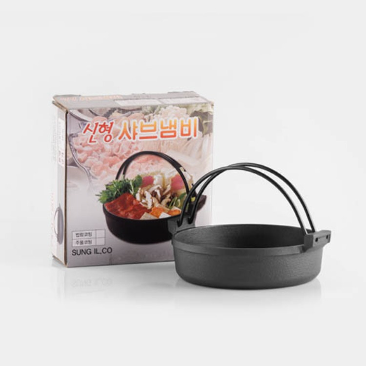 [성일] 신형샤브냄비(19cm~27cm)/인덕션겸용/주철샤브냄비 리뷰 이미지 1