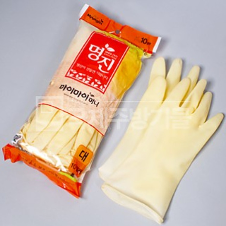 명진 마이마이미니 고무장갑(10켤레/대) 리뷰 이미지 1