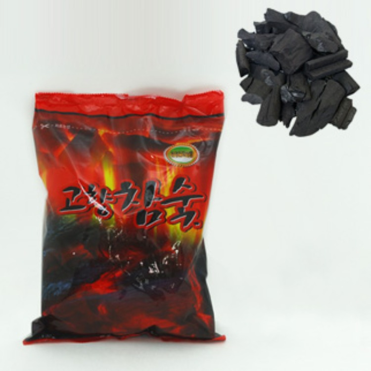 고향참숯/바베큐숯/참숯/캠핑용숯 리뷰 이미지 1