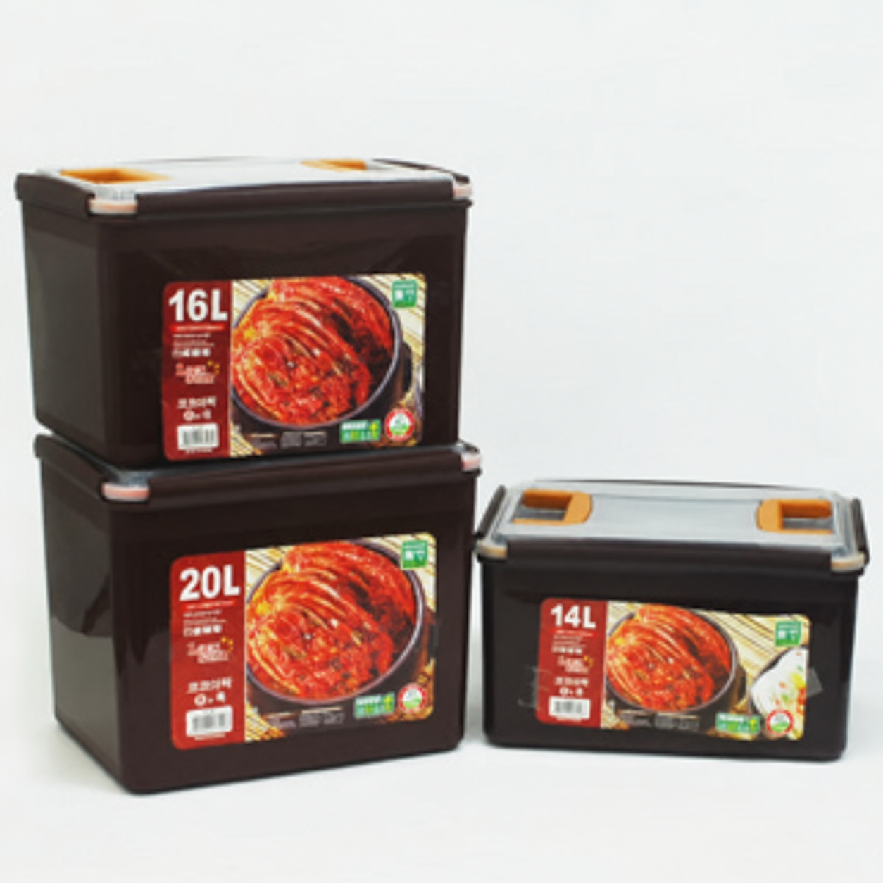 코코아락밀폐용기(8호)/김치통/밀폐통/(14L/16L/20L) 리뷰 이미지 1