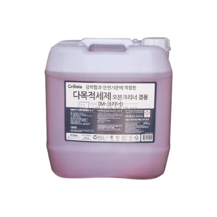 [크리미오] 다목적세제 오븐크리너 겸용20kg(M-크리너) 리뷰 이미지 1